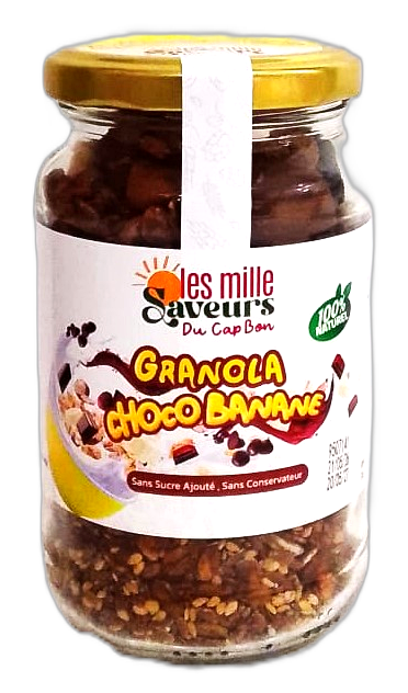 Granola pot choco banane 180g
