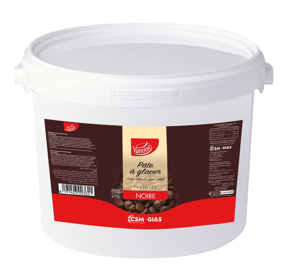 Pâte à glacer Drops seau de 6kg