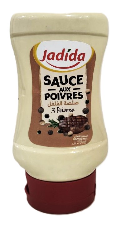 Sauce aux poivres jadida 270ml