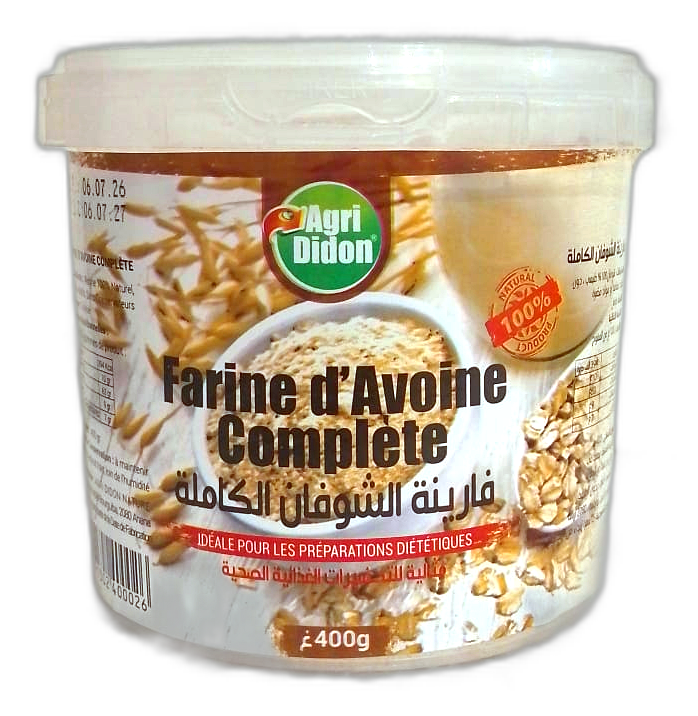 FARINE D'AVOINE COMPLET 400G