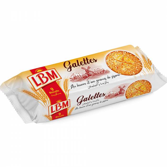GALETTES AU BEURRE ET AUX GRAINES DE SESAME