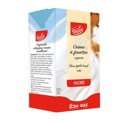 [PFNG0067] Créme à fouetter sucrée1L