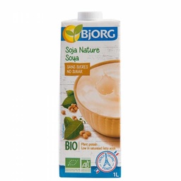 [19604] SOJA NATURE SANS SUCRE AJOUTE BIO - BJORG - 1 L